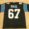 UNSIGNED CUSTOM Sewn Stitched Ryan Kalil Black Jersey