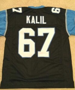 UNSIGNED CUSTOM Sewn Stitched Ryan Kalil Black Jersey