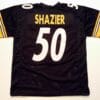 UNSIGNED CUSTOM Sewn Stitched Ryan Shazier Black Jersey
