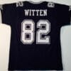 UNSIGNED CUSTOM Sewn Stitched Jason Witten Blue Jersey