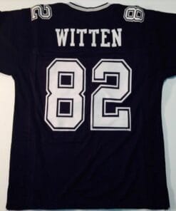UNSIGNED CUSTOM Sewn Stitched Jason Witten Blue Jersey