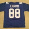 UNSIGNED CUSTOM Sewn Stitched Evan Engram Blue Jersey