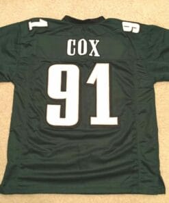 UNSIGNED CUSTOM Sewn Stitched Fletcher Cox Green Jersey