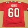 UNSIGNED CUSTOM Sewn Stitched Tommy Nobis Red Jersey