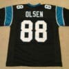 UNSIGNED CUSTOM Sewn Stitched Greg Olsen Black Jersey