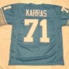 UNSIGNED CUSTOM Sewn Stitched Alex Karras Blue Jersey