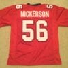 UNSIGNED CUSTOM Sewn Stitched Hardy Nickerson Red Jersey