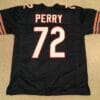 UNSIGNED CUSTOM Sewn Stitched William Perry Fridge Blue Jersey