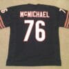 UNSIGNED CUSTOM Sewn Stitched Steve McMichael Blue Jersey
