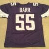 UNSIGNED CUSTOM Sewn Stitched Anthony Barr Purple Jersey
