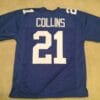 UNSIGNED CUSTOM Sewn Stitched Landon Collins Blue Jersey