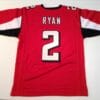 UNSIGNED CUSTOM Sewn Stitched Matt Ryan Red Jersey