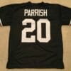 UNSIGNED CUSTOM Sewn Stitched Lemar Parrish Black Jersey