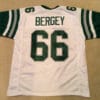 UNSIGNED CUSTOM Sewn Stitched Bill Bergey White Jersey