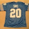 UNSIGNED CUSTOM Sewn Stitched Billy Sims Jersey