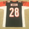 UNSIGNED CUSTOM Sewn Stitched Joe Mixon Black Jersey