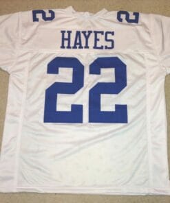 UNSIGNED CUSTOM Sewn Stitched Bob Hayes White Jersey