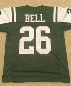 UNSIGNED CUSTOM Sewn Stitched Le'Veon Bell Green Jersey