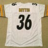 UNSIGNED CUSTOM Sewn Stitched Jerome Bettis White Jersey