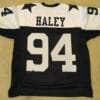 UNSIGNED CUSTOM Sewn Stitched Charles Haley Thanksgiving Jersey