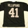 UNSIGNED CUSTOM Sewn Stitched Phil Villapiano Black Jersey