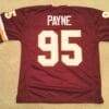 UNSIGNED CUSTOM Sewn Stitched Daron Payne Burgundy Jersey