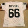 UNSIGNED CUSTOM Sewn Stitched Ray Nitschke White Jersey