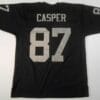 UNSIGNED CUSTOM Sewn Stitched Dave Casper Black Jersey