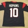 UNSIGNED CUSTOM Sewn Stitched DeAndre Hopkins Blue Jersey