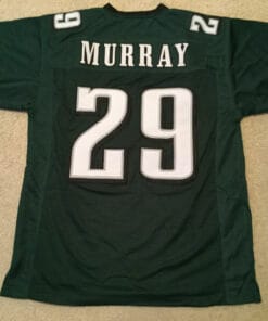 UNSIGNED CUSTOM Sewn Stitched DeMarco Murray Green Jersey