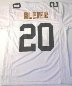 UNSIGNED CUSTOM Sewn Stitched Rocky Bleier White Jersey
