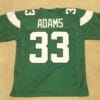 UNSIGNED CUSTOM Sewn Stitched Jamal Adams Green Jersey