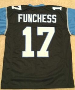 UNSIGNED CUSTOM Sewn Stitched Devin Funchess Black Jersey