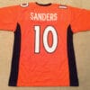 UNSIGNED CUSTOM Sewn Stitched Emmanuel Sanders Orange Jersey