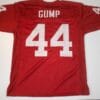 UNSIGNED CUSTOM Sewn Stitched Forrest Gump Movie Red Jersey