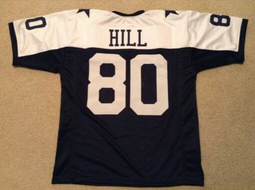 UNSIGNED CUSTOM Sewn Stitched Tony Hill Thanksgiving Jersey