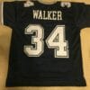 UNSIGNED CUSTOM Sewn Stitched Herschel Walker Blue ERROR Jersey