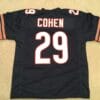 UNSIGNED CUSTOM Sewn Stitched Tarik Cohen Blue Jersey