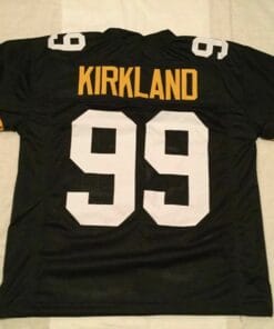 UNSIGNED CUSTOM Stitched Levon Kirkland Old Style Black Jersey