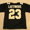 UNSIGNED CUSTOM Sewn Stitched Marshon Lattimore Black Jersey