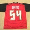 UNSIGNED CUSTOM Sewn Stitched Lavonte David Red Jersey
