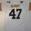 UNSIGNED CUSTOM Sewn Stitched Mel Blount White Jersey