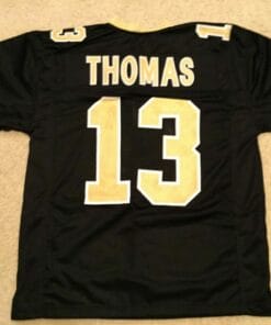 UNSIGNED CUSTOM Sewn Stitched Michael Thomas Black Jersey