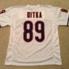 UNSIGNED CUSTOM Sewn Stitched Mike Ditka White Jersey