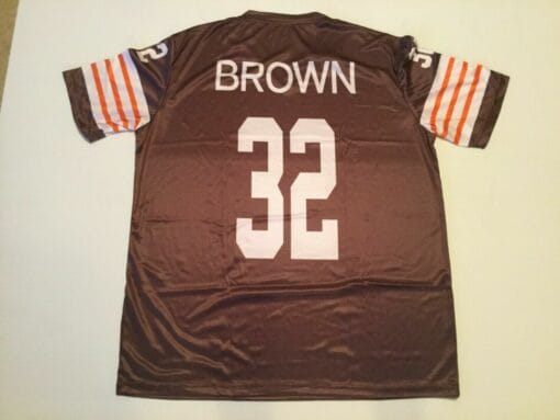 Jim Brown Interlock Sublimation Shirt