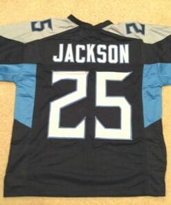 UNSIGNED CUSTOM Sewn Stitched Adoree Jackson Blue Jersey