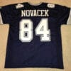 UNSIGNED CUSTOM Sewn Stitched Jay Novacek Blue Jersey