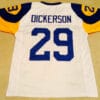 UNSIGNED CUSTOM Sewn Stitched Eric Dickerson White Jersey