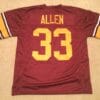 UNSIGNED CUSTOM Sewn Stitched Marcus Allen Cardinal Color Jersey