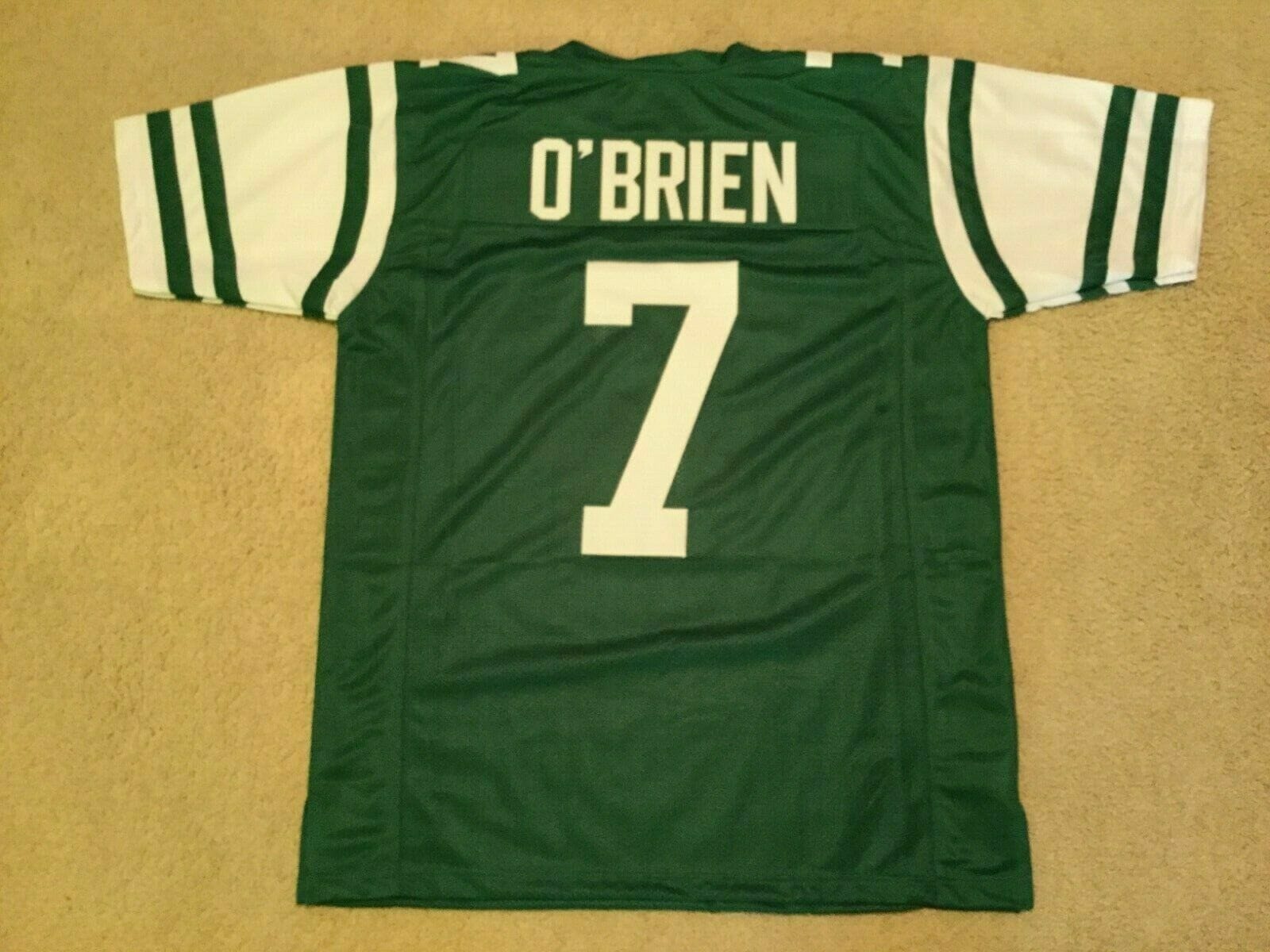 UNSIGNED CUSTOM Sewn Stitched Ken O'Brien ERROR Jersey